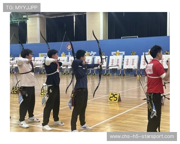 射箭团队赛默契成就完美结果